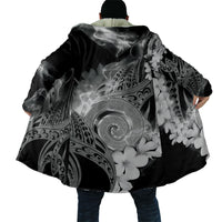 Piko Hawaiian Cloak Monochrome Galaxy Spiral Plumeria Tribal Patterns DT05 - Polynesian Pride