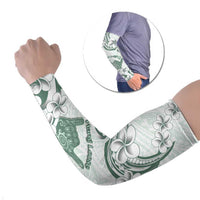 Aloha Hawaii Shaka Arm Sleeves Hang Loose Mint Version - Polynesian Pride