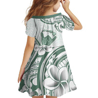 Aloha Hawaii Shaka Family Matching Tank Maxi Dress and Hawaiian Shirt Hang Loose Mint Version - Polynesian Pride
