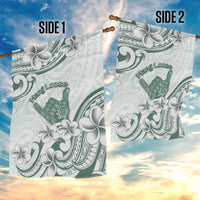 Aloha Hawaii Shaka Garden Flag Hang Loose Mint Version - Polynesian Pride