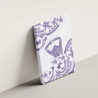 Aloha Hawaii Shaka Canvas Wall Art Hang Loose Purple Version - Polynesian Pride