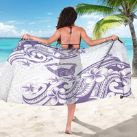 Aloha Hawaii Shaka Sarong Hang Loose Purple Version - Polynesian Pride
