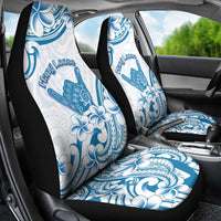 Aloha Hawaii Shaka Car Seat Cover Hang Loose Blue Version - Polynesian Pride