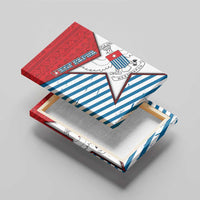 West Papua Morning Star Canvas Wall Art One People One Soul - Polynesian Pride