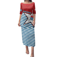 West Papua Morning Star Family Matching Puletasi and Hawaiian Shirt One People One Soul - Polynesian Pride