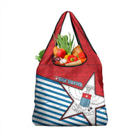 West Papua Morning Star Grocery Bag One People One Soul - Polynesian Pride