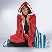 West Papua Morning Star Hooded Blanket One People One Soul DT05 - Polynesian Pride