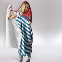 West Papua Morning Star Hooded Blanket One People One Soul DT05 - Polynesian Pride