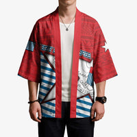 West Papua Morning Star Kimono One People One Soul - Polynesian Pride