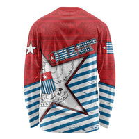 West Papua Morning Star Long Sleeve Shirt One People One Soul - Polynesian Pride