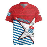 West Papua Morning Star Rugby Jersey One People One Soul - Polynesian Pride