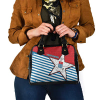West Papua Morning Star Shoulder Handbag One People One Soul - Polynesian Pride
