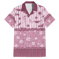 Hawaii Christmas In July Hawaiian Shirt Dusty Pink Mele Kalikimaka Sea Animals DT05 Pink - Polynesian Pride