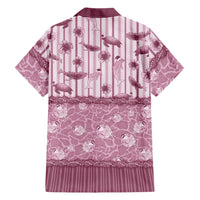 Hawaii Christmas In July Hawaiian Shirt Dusty Pink Mele Kalikimaka Sea Animals DT05 - Polynesian Pride