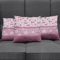 Hawaii Christmas In July Pillow Cover Dusty Pink Mele Kalikimaka Sea Animals DT05 - Polynesian Pride