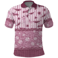 Hawaii Christmas In July Polo Shirt Dusty Pink Mele Kalikimaka Sea Animals DT05 Pink - Polynesian Pride
