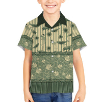 Hawaii Christmas In July Hawaiian Shirt Olive Green Mele Kalikimaka Sea Animals DT05 - Polynesian Pride