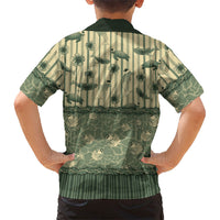 Hawaii Christmas In July Hawaiian Shirt Olive Green Mele Kalikimaka Sea Animals DT05 - Polynesian Pride