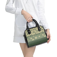Hawaii Christmas In July Shoulder Handbag Olive Green Mele Kalikimaka Sea Animals