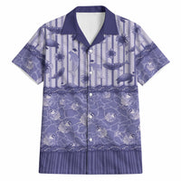 Hawaii Christmas In July Hawaiian Shirt Amethyst Purple Mele Kalikimaka Sea Animals DT05 Purple - Polynesian Pride