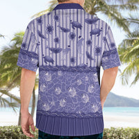 Hawaii Christmas In July Hawaiian Shirt Amethyst Purple Mele Kalikimaka Sea Animals DT05 - Polynesian Pride