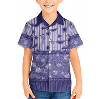 Hawaii Christmas In July Hawaiian Shirt Amethyst Purple Mele Kalikimaka Sea Animals DT05 - Polynesian Pride