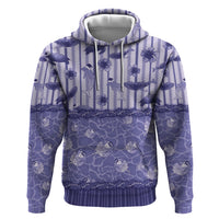 Hawaii Christmas In July Hoodie Amethyst Purple Mele Kalikimaka Sea Animals DT05 Pullover Hoodie Purple - Polynesian Pride