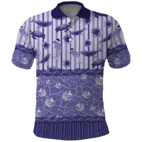 Hawaii Christmas In July Polo Shirt Amethyst Purple Mele Kalikimaka Sea Animals DT05 Purple - Polynesian Pride