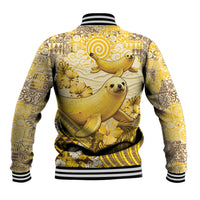 Hawaii Banana Seal Baseball Jacket Ilio Holo I Ka Uaua Aloha DT05 - Polynesian Pride