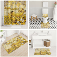 Hawaii Banana Seal Bathroom Set Ilio Holo I Ka Uaua Aloha DT05 - Polynesian Pride