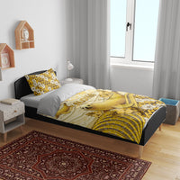 Hawaii Banana Seal Bedding Set Ilio Holo I Ka Uaua Aloha DT05 - Polynesian Pride