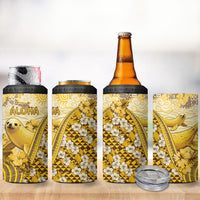 Hawaii Banana Seal 4 in 1 Can Cooler Tumbler Ilio Holo I Ka Uaua Aloha DT05 - Polynesian Pride