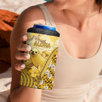 Hawaii Banana Seal 4 in 1 Can Cooler Tumbler Ilio Holo I Ka Uaua Aloha DT05 - Polynesian Pride