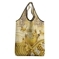Hawaii Banana Seal Grocery Bag Ilio Holo I Ka Uaua Aloha DT05 - Polynesian Pride