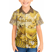 Hawaii Banana Seal Hawaiian Shirt Ilio Holo I Ka Uaua Aloha DT05 - Polynesian Pride