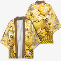 Hawaii Banana Seal Kimono Ilio Holo I Ka Uaua Aloha DT05 - Polynesian Pride