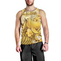 Hawaii Banana Seal Men Tank Top Ilio Holo I Ka Uaua Aloha DT05 - Polynesian Pride