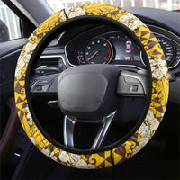 Hawaii Banana Seal Steering Wheel Cover Ilio Holo I Ka Uaua Aloha DT05 - Polynesian Pride