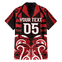 Custom Aotearoa Ngapuhi Family Matching Tank Maxi Dress and Hawaiian Shirt Maori Pattern New Zealand - Polynesian Pride