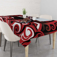 Aotearoa Ngapuhi Tablecloth Maori Pattern New Zealand - Polynesian Pride