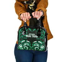 Aotearoa Ngai Tahu Shoulder Handbag Maori Pattern New Zealand - Polynesian Pride