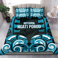 Aotearoa Ngati Porou Bedding Set Maori Pattern New Zealand DT05 - Polynesian Pride