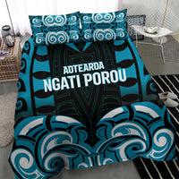Aotearoa Ngati Porou Bedding Set Maori Pattern New Zealand DT05 - Polynesian Pride
