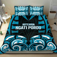 Aotearoa Ngati Porou Bedding Set Maori Pattern New Zealand DT05 - Polynesian Pride