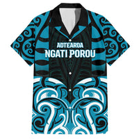 Custom Aotearoa Ngati Porou Family Matching Puletasi and Hawaiian Shirt Maori Pattern New Zealand - Polynesian Pride