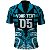 Custom Aotearoa Ngati Porou Polo Shirt Maori Pattern New Zealand - Polynesian Pride