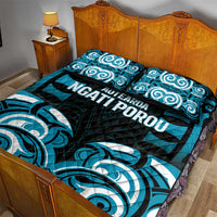 Aotearoa Ngati Porou Quilt Bed Set Maori Pattern New Zealand - Polynesian Pride