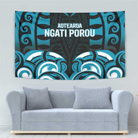 Aotearoa Ngati Porou Tapestry Maori Pattern New Zealand - Polynesian Pride
