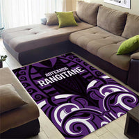 Aotearoa Rangitane Area Rug Maori Pattern New Zealand - Polynesian Pride