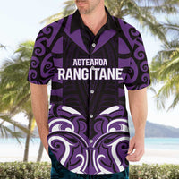 Custom Aotearoa Rangitane Hawaiian Shirt Maori Pattern New Zealand - Polynesian Pride
